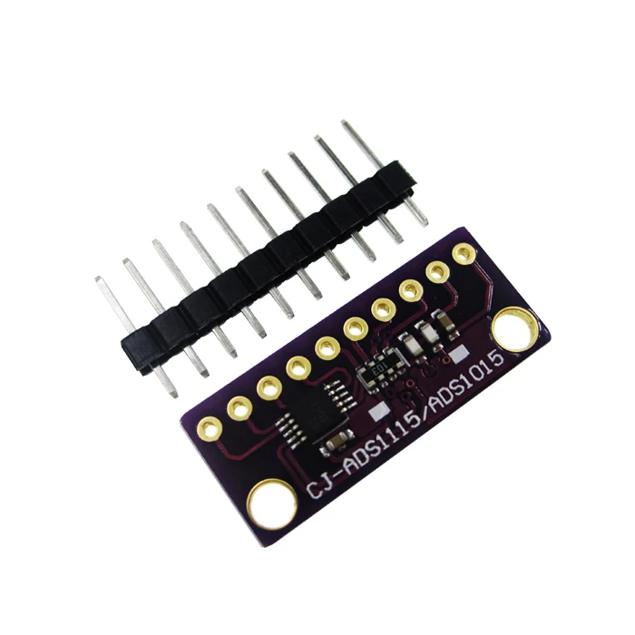 I2C ADS1115 16 Bit ADC 4 channel Module with Programmable Gain Amplifier 2.0V to 5.5V RPi
I2C ADS1115 16 Bit ADC 4 channel Module with Programmable Gain Amplifier 2.0V to 5.5V RPi