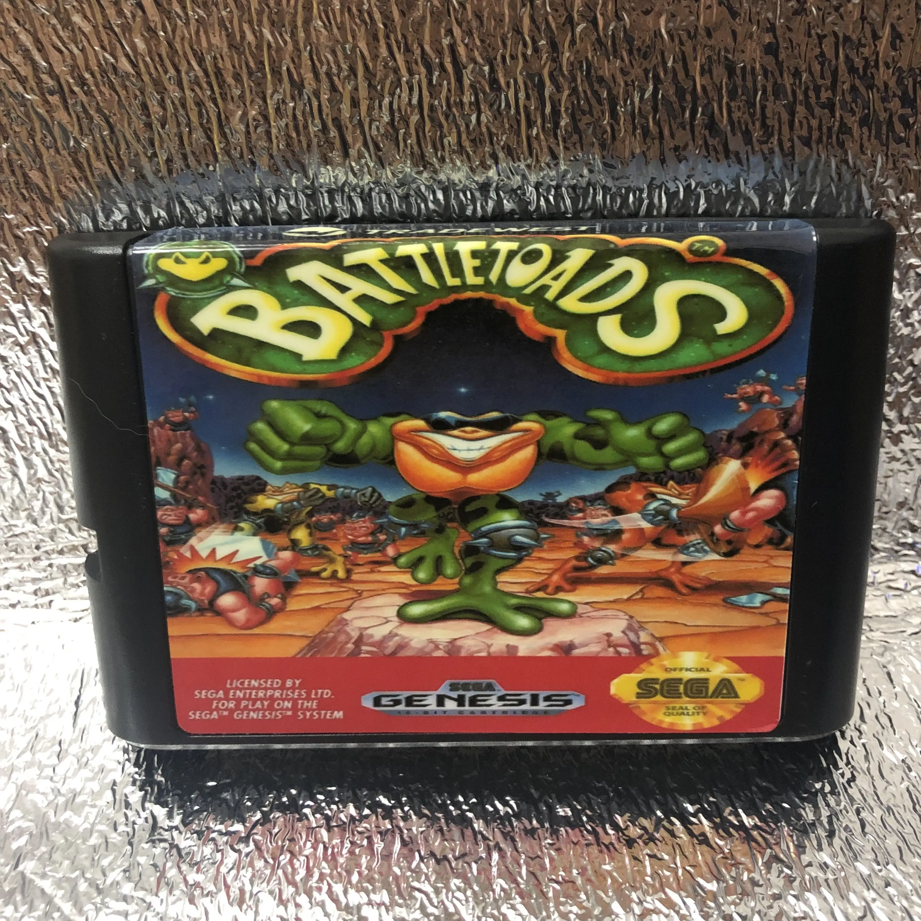 BATLETOADS For SEGA GENESIS Mega Drive 16 bit Game Cartridge For PAL and NTSC Drop shipping
BATLETOADS For SEGA GENESIS Mega Drive 16 bit Game Cartridge For PAL and NTSC Drop shipping