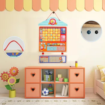 Kids Montessori Wooden Magnetic Responsibility Chart Behavior Target Reward Activity Recording Board Calendar Learning Toys
Kids Montessori Wooden Magnetic Responsibility Chart Behavior Target Reward Activity Recording Board Calendar Learning Toys