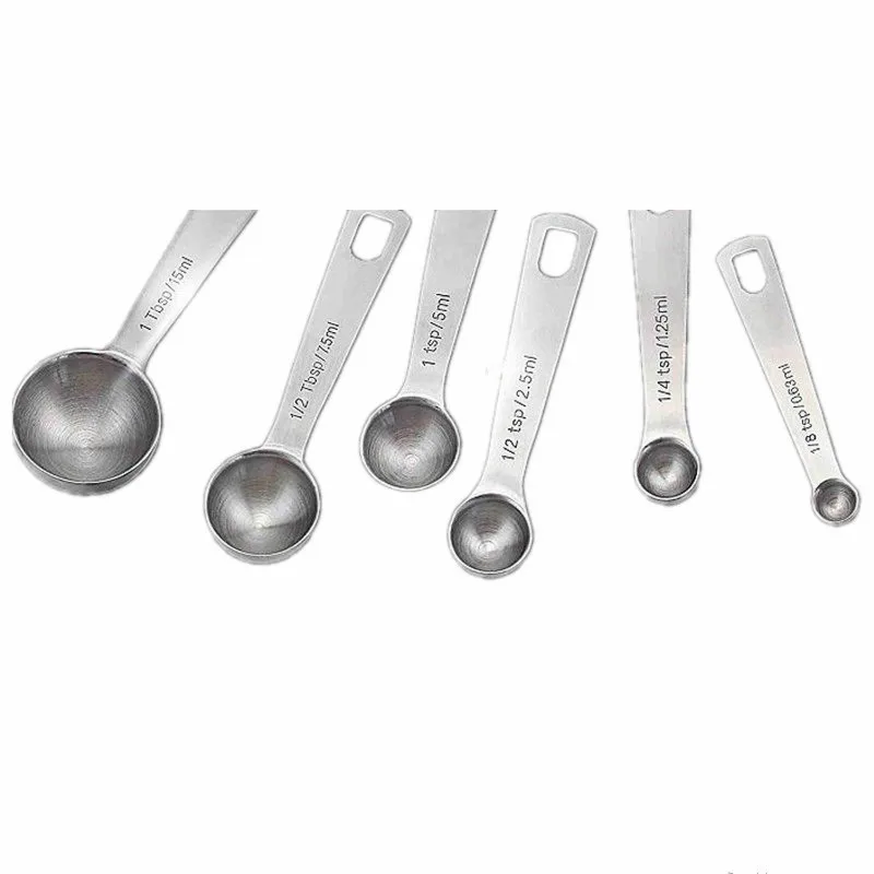 6pcs/lot New Stainless Steel Folding Measuring Spoons Baking Cooking Tools Set Cooking Baking Cooking Accessories
6pcs/lot New Stainless Steel Folding Measuring Spoons Baking Cooking Tools Set Cooking Baking Cooking Accessories