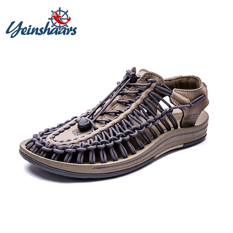 YEINSHAARS 2019 Summer Sandals Men Shoes Woven Breathable Men Sandals Fashion Design Casual Men Sandals Shoes Big Size 38-46
YEINSHAARS 2019 Summer Sandals Men Shoes Woven Breathable Men Sandals Fashion Design Casual Men Sandals Shoes Big Size 38-46
