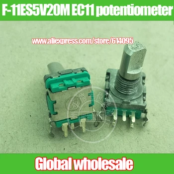 5pcs F-11ES5V20M EC11 horizontal single with switch potentiometer / no step / handle 15MMF
5pcs F-11ES5V20M EC11 horizontal single with switch potentiometer / no step / handle 15MMF
