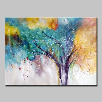 Arthyx Hand Painted Life Tree Oil Paintings on Canvas Modern Abstract Landscape Posters Wall Pictures For Living Room Home Decor
Arthyx Hand Painted Life Tree Oil Paintings on Canvas Modern Abstract Landscape Posters Wall Pictures For Living Room Home Decor