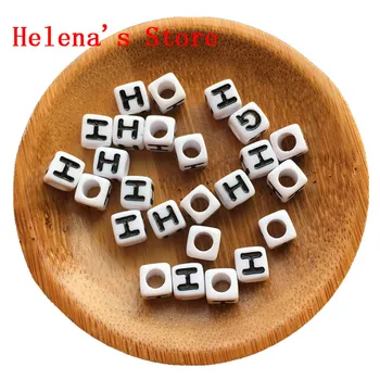Factory Direct Sell Square Acrylic Letter Initial Beads 1800PCS 7*7MM Cube Single Letter H Printing Jewelry Name Bracelet Beads
Factory Direct Sell Square Acrylic Letter Initial Beads 1800PCS 7*7MM Cube Single Letter H Printing Jewelry Name Bracelet Beads