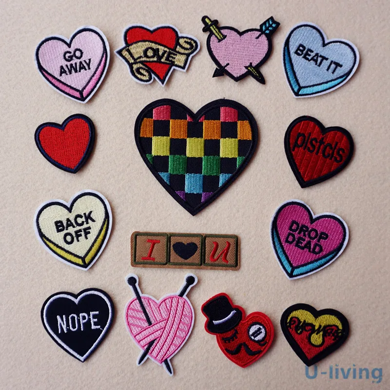 1pcs Mix hearts Patch for Clothing Iron on Embroidered Sew Applique Cute Patch Fabric Badge Garment DIY Apparel Accessories 122#
1pcs Mix hearts Patch for Clothing Iron on Embroidered Sew Applique Cute Patch Fabric Badge Garment DIY Apparel Accessories 122#