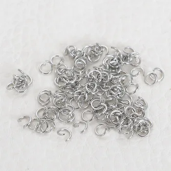 Miasol 200Pcs 4/5/6/8 mm Silver Stainless Steel Jewelry Findings Open Jump Rings & Split Rings Diy Jewelry Accessories Making
Miasol 200Pcs 4/5/6/8 mm Silver Stainless Steel Jewelry Findings Open Jump Rings & Split Rings Diy Jewelry Accessories Making