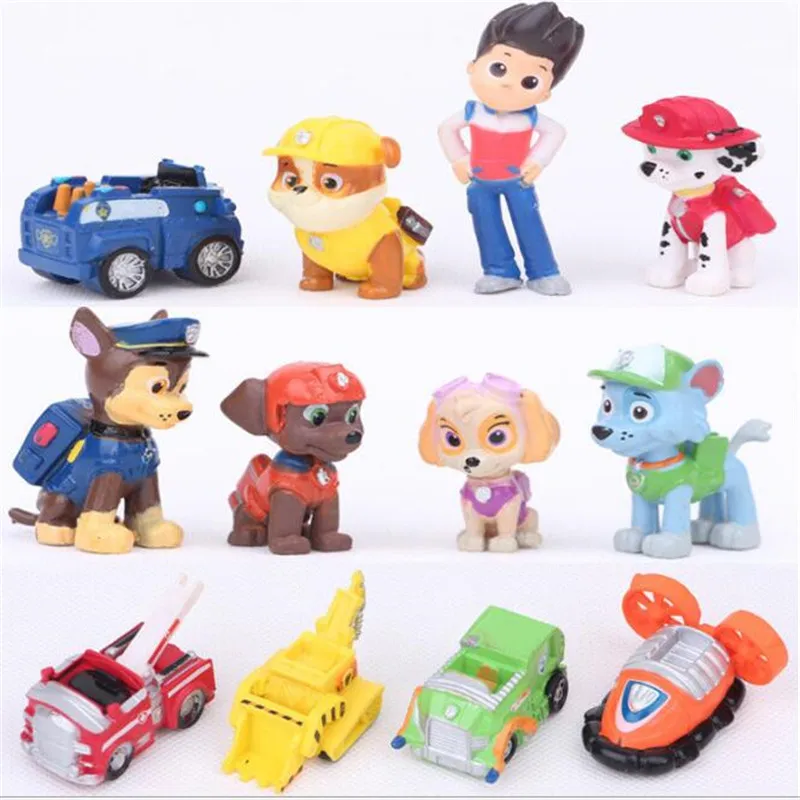 12 Pcs/Set Paw Patrol Dog Action Figure Model Toy Anime Patrulla Canina Juguetes Children Toys Birthday Gifts
12 Pcs/Set Paw Patrol Dog Action Figure Model Toy Anime Patrulla Canina Juguetes Children Toys Birthday Gifts