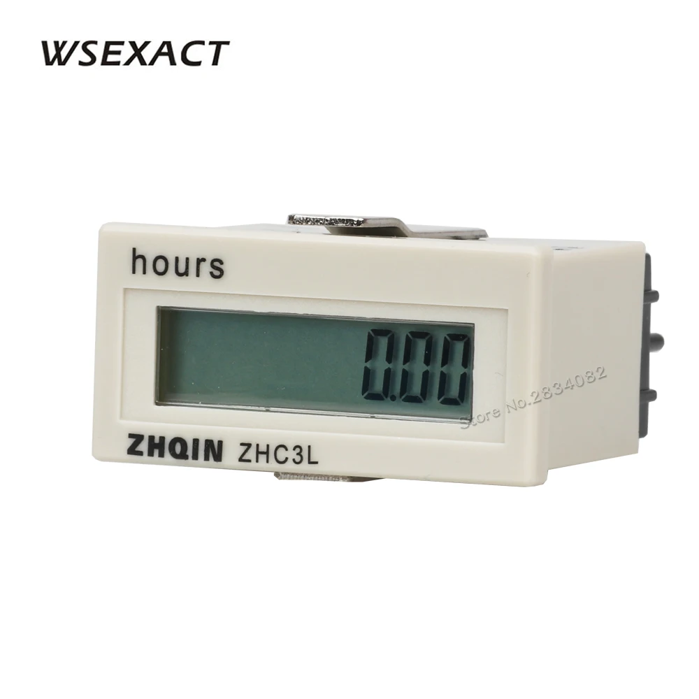 100-220VAC 4-30VDC No voltage Counter Hours meter 8 digit digital timers 9999h59m59s 999999h59m 48*24mm ZHC3L-8
100-220VAC 4-30VDC No voltage Counter Hours meter 8 digit digital timers 9999h59m59s 999999h59m 48*24mm ZHC3L-8