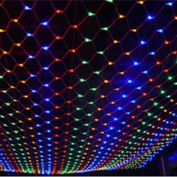 Fishing Net Like LED Light String 3*2M 192LED Decorative Curtain Light Christmas Wedding Decoration guirlande lumineuse led
Fishing Net Like LED Light String 3*2M 192LED Decorative Curtain Light Christmas Wedding Decoration guirlande lumineuse led
