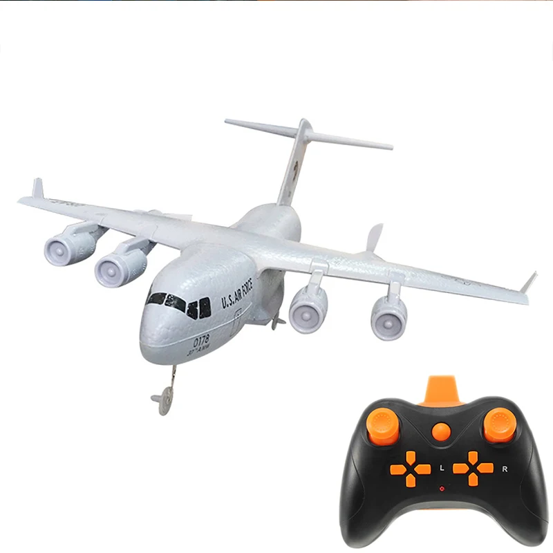 RC Plane Transport 373mm Wingspan EPP DIY RC Airplane 2.4G 3-Axls Gyro RTF Model Aircraft With Built-in Battery Toys for Kids
RC Plane Transport 373mm Wingspan EPP DIY RC Airplane 2.4G 3-Axls Gyro RTF Model Aircraft With Built-in Battery Toys for Kids