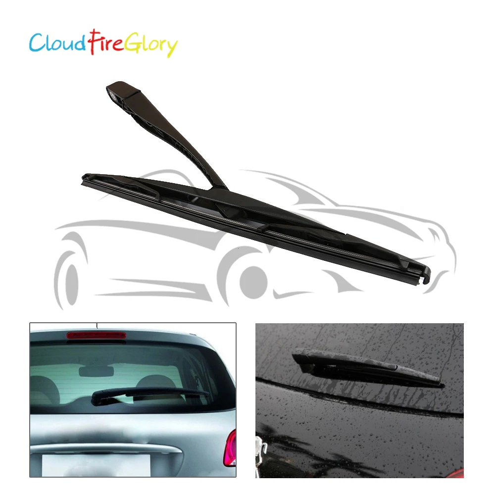 CloudFireGlory For Peugeot 206 207 2006 2007 2008 2009 2010 Black 14" Rear Rain Window Windshield Windscreen Wiper Arm + Blade
CloudFireGlory For Peugeot 206 207 2006 2007 2008 2009 2010 Black 14" Rear Rain Window Windshield Windscreen Wiper Arm + Blade