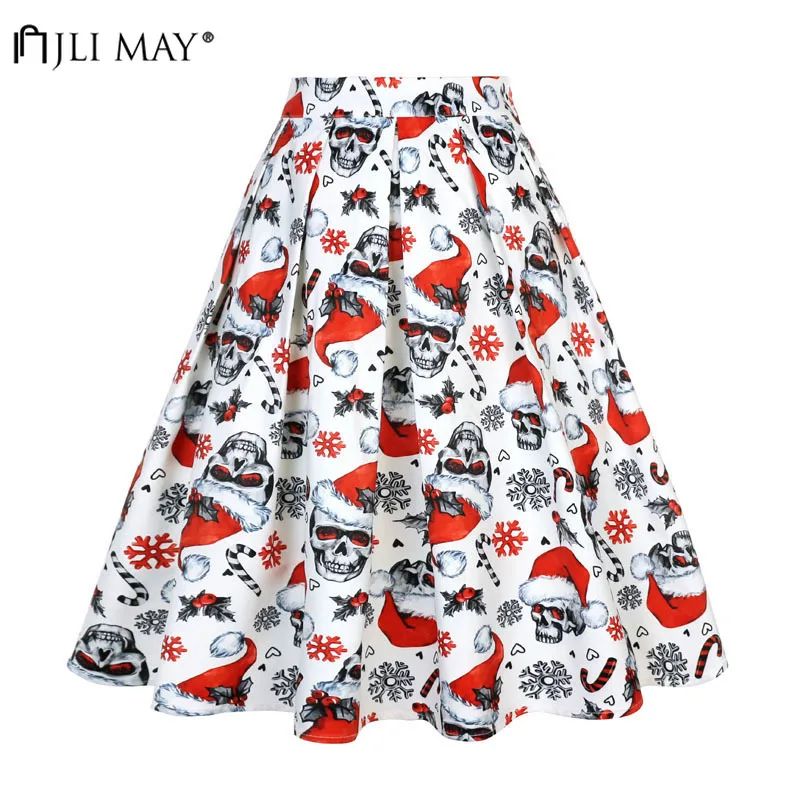 Julyee Vintage Printed Pleated Skirt Halloween Christmas High waist Midi Party Casual Women Skirts Womens clothing Winter
Julyee Vintage Printed Pleated Skirt Halloween Christmas High waist Midi Party Casual Women Skirts Womens clothing Winter