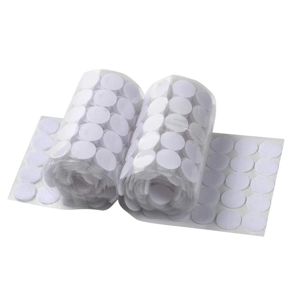 250Pairs 20mm Self Adhesive Fastener Tape Dots Strong Glue Hook And Loop Magic Sticker Disc Coins Hook Loop Tape
250Pairs 20mm Self Adhesive Fastener Tape Dots Strong Glue Hook And Loop Magic Sticker Disc Coins Hook Loop Tape