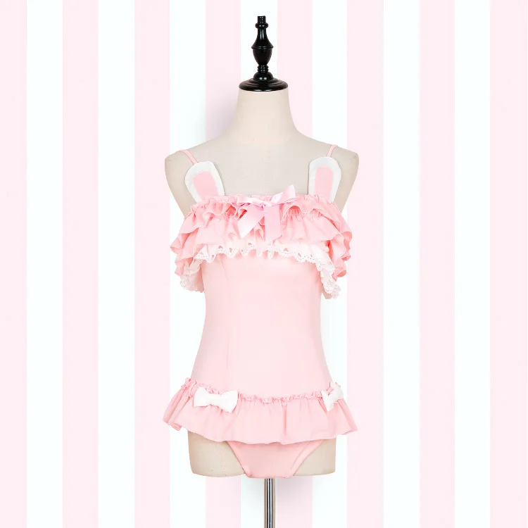 2018 Sell Well One Piece Swimsuit Cute Sexy cosplay Costume Women Cute black cat & powder rabbit Swimsuit Summer Sukumizu
2018 Sell Well One Piece Swimsuit Cute Sexy cosplay Costume Women Cute black cat & powder rabbit Swimsuit Summer Sukumizu