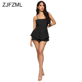 Spaghetti Strap Sexy Romper Women Jumpsuit Black Strapless Sleeveless Ruffles Playsuit Summer Yellow Bow Backless Beach Bodysuit
Spaghetti Strap Sexy Romper Women Jumpsuit Black Strapless Sleeveless Ruffles Playsuit Summer Yellow Bow Backless Beach Bodysuit