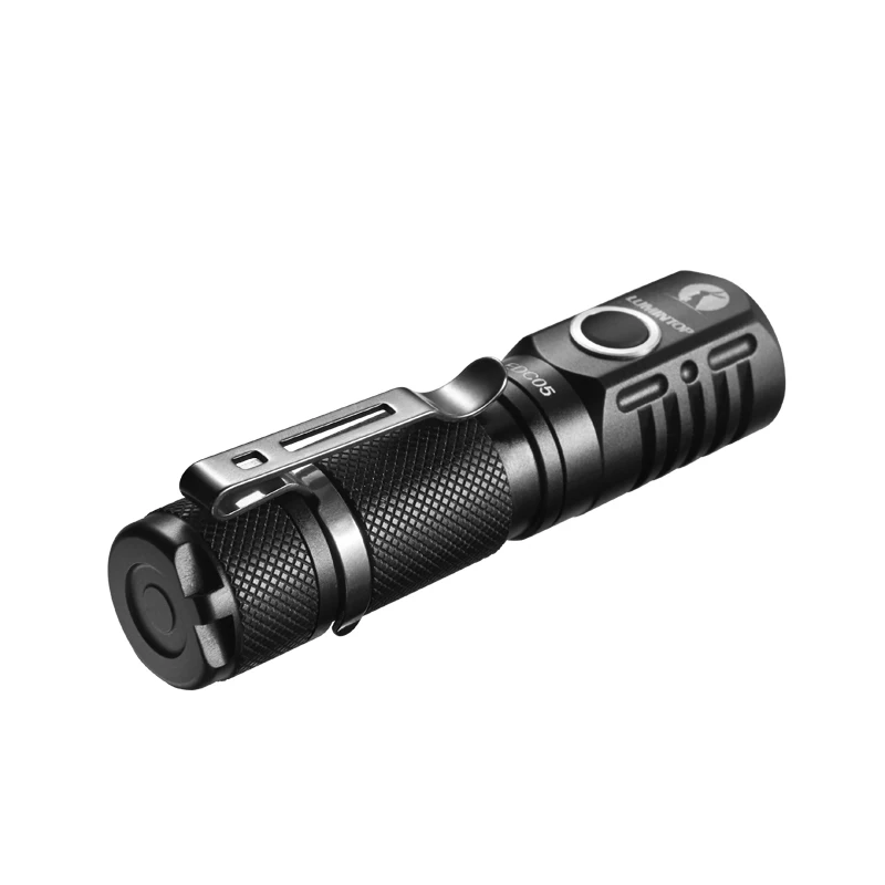 

LUMINTOP EDC05 Mini Flashlight Cree XP-L Led 800 Lumens with Magnetic Tail Power by AA/14500 Battery IP68 waterproof