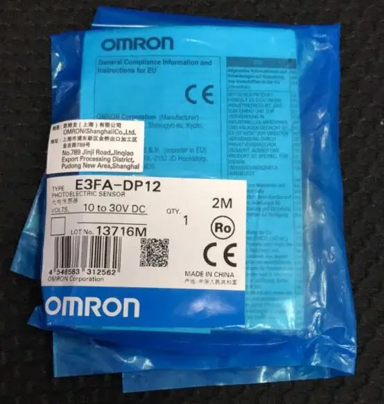 FREE SHIPPING 100% New and original E3FA-DP11/E3FA-DP12 photoelectric switch sensor
FREE SHIPPING 100% New and original E3FA-DP11/E3FA-DP12 photoelectric switch sensor