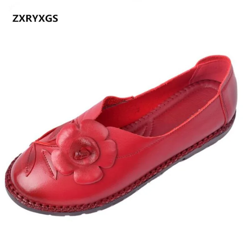 Hot Sales 2019 Spring New Elegant Handmade Flower Genuine Leather Shoes Retro Soft Women Flat Shoes Comfortable Fashion Shoes
Hot Sales 2019 Spring New Elegant Handmade Flower Genuine Leather Shoes Retro Soft Women Flat Shoes Comfortable Fashion Shoes
