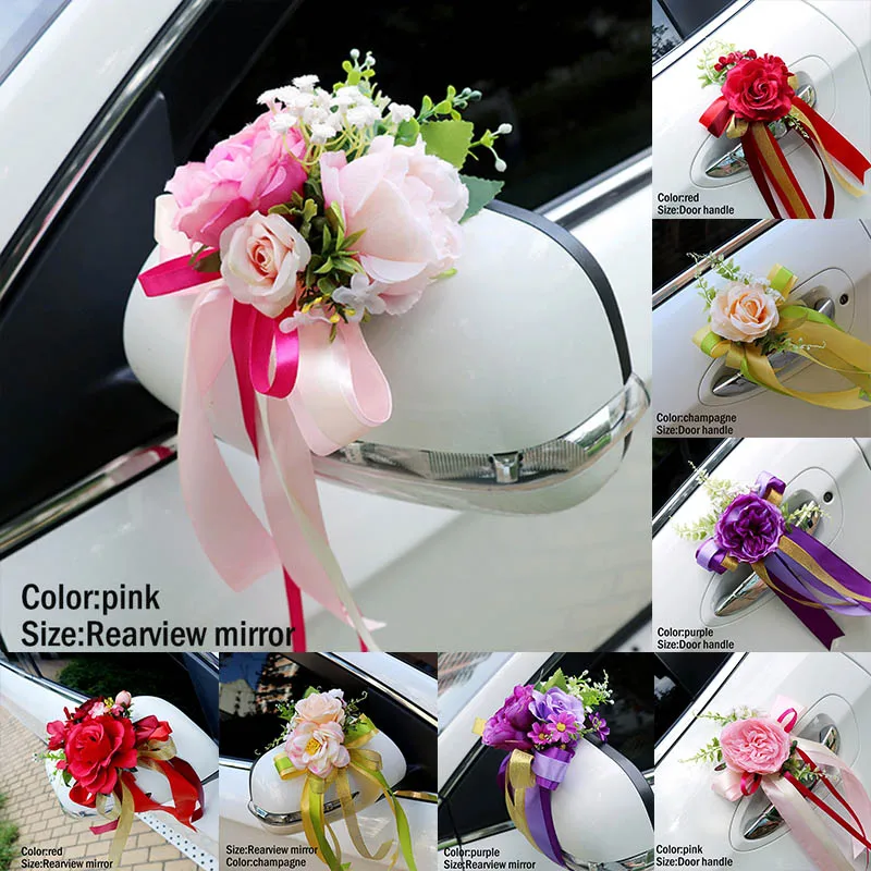 Door handle beautiful Wednesday wedding car decoration rearview mirror decoration artificial flower MU
Door handle beautiful Wednesday wedding car decoration rearview mirror decoration artificial flower MU