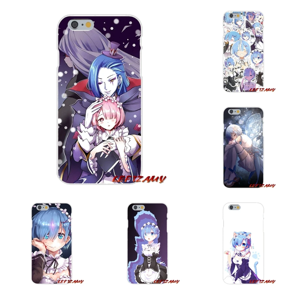Аниме ReZERO в другом мире для Sony Xperia Z Z1 Z2 Z3 Z4 Z5 compact M2 M4 M5 E3 T3 XA Aqua аксессуары чехлы