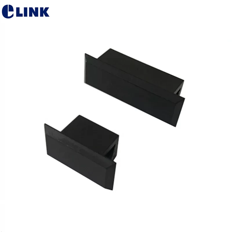 

200pcs SC plug Duplex simplex Dust CAP for SC fiber optic adapter coupler protective cover DX SX free shipping ELINK