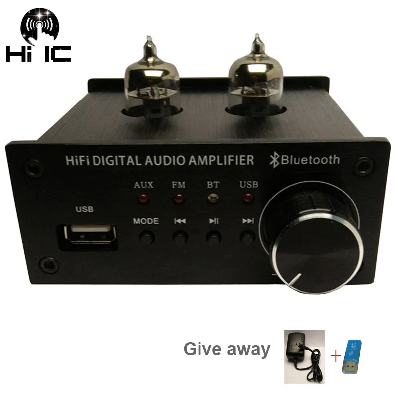 Bluetooth Tube Amplifiers Audio Board Amplificador Pre-Amp Audio Mixer 6J1 Valve Preamp Bile Buffer With Remote Controller DC12V
Bluetooth Tube Amplifiers Audio Board Amplificador Pre-Amp Audio Mixer 6J1 Valve Preamp Bile Buffer With Remote Controller DC12V