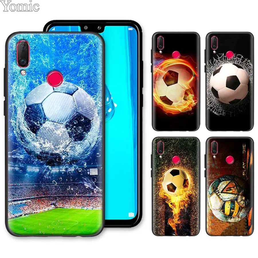 Silicone Soft Case for Huawei Honor Y9 Y5 Y6 Y7 2019 Honor 10 20 Lite 8X 8A V20 Cover Fire Football Soccer Ball Black TPU Case
Silicone Soft Case for Huawei Honor Y9 Y5 Y6 Y7 2019 Honor 10 20 Lite 8X 8A V20 Cover Fire Football Soccer Ball Black TPU Case