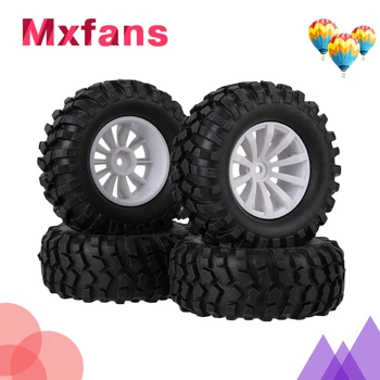 Mxfans 4 Sets Rubber Tyre & Plastic 10-Spoke Wheel Rim for RC 1:10 Rock Crawler
Mxfans 4 Sets Rubber Tyre & Plastic 10-Spoke Wheel Rim for RC 1:10 Rock Crawler