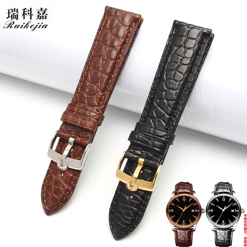 Alligator strap is suitable for Omega strap men's disc flying hippocampus super series 18 19 20 22mm with micro standard
Alligator strap is suitable for Omega strap men's disc flying hippocampus super series 18 19 20 22mm with micro standard