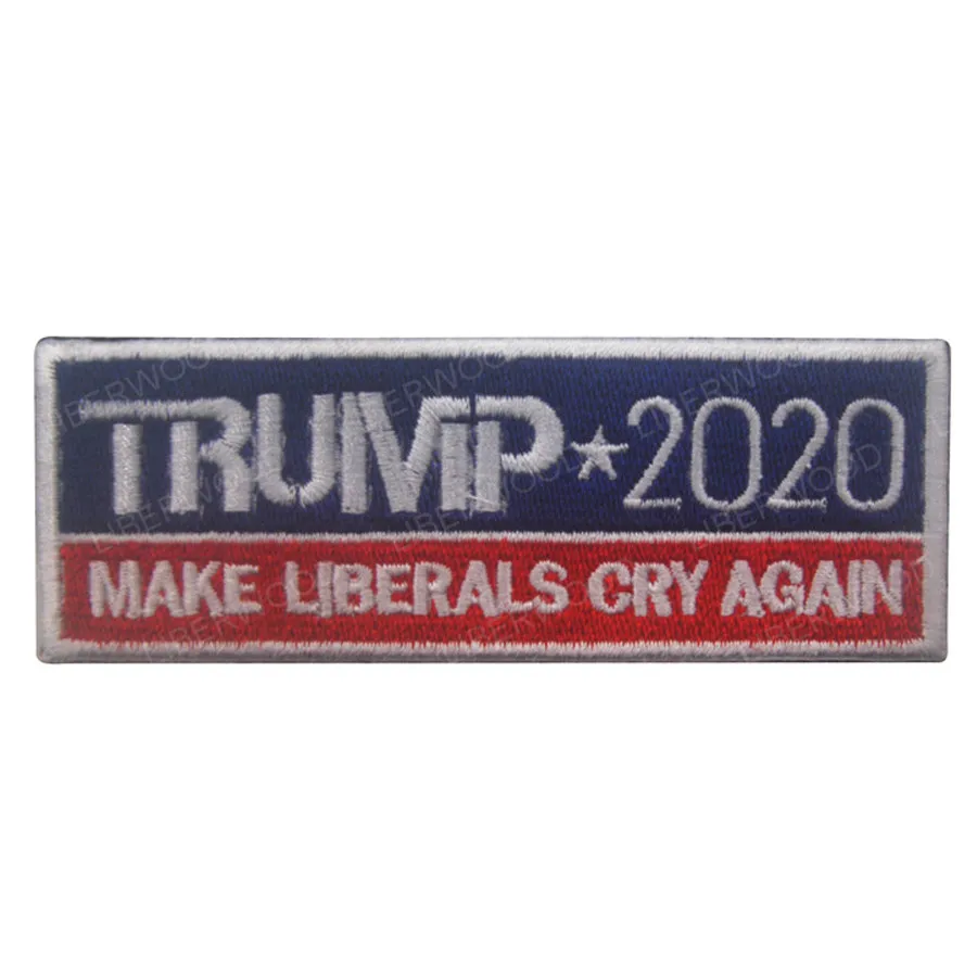 Donald Trump 2020 Make Liberals Cry Again patch Embroidered FUNNY ANTI-POLITICAL BUMPER STICKER BADGE Tactical Morale Patch
Donald Trump 2020 Make Liberals Cry Again patch Embroidered FUNNY ANTI-POLITICAL BUMPER STICKER BADGE Tactical Morale Patch