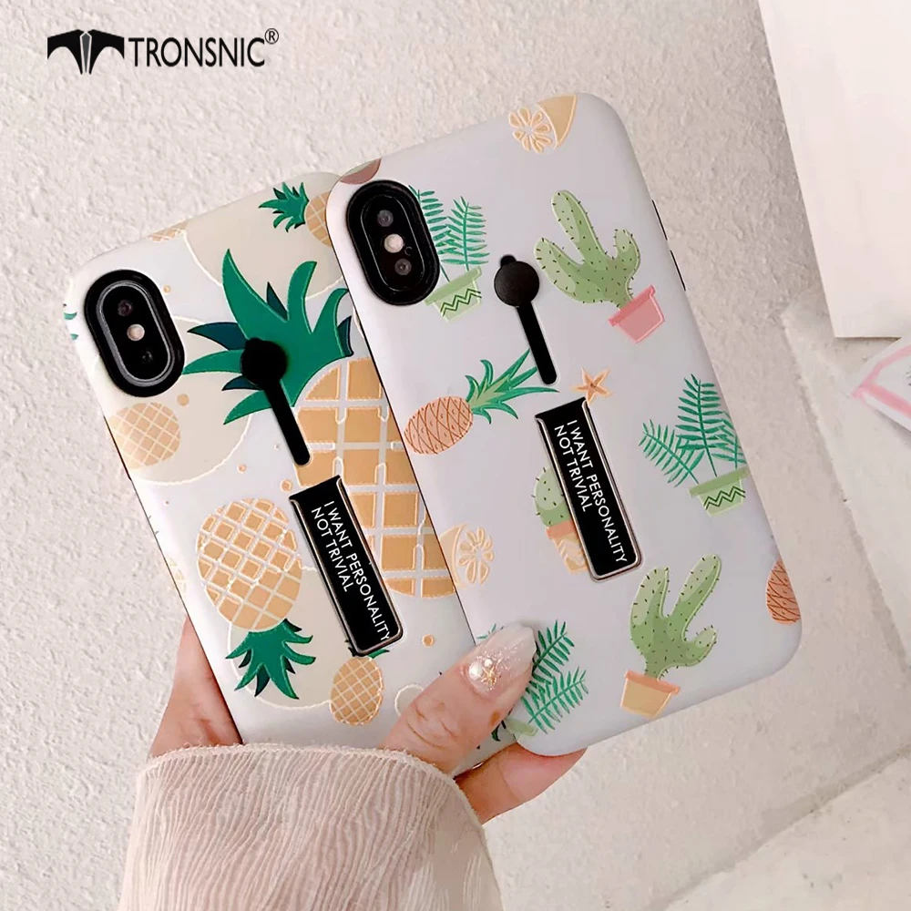 Tronsnic Pineapple Phone Case For iphone X Case Summer Fruit Silicone Case for iPhone 6S 6 7 8 Plus Ring Stand Holder Peach Capa
Tronsnic Pineapple Phone Case For iphone X Case Summer Fruit Silicone Case for iPhone 6S 6 7 8 Plus Ring Stand Holder Peach Capa