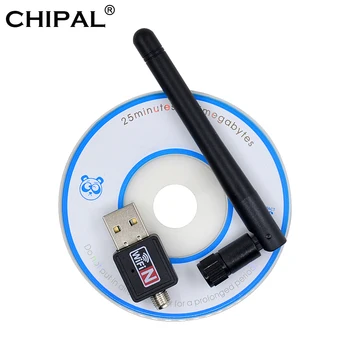 CHIPAL mini usb wireless wifi adapter 150mbps wi-fi receiver 802.11n usb ethernet adapter network card Support Windows for PC
CHIPAL mini usb wireless wifi adapter 150mbps wi-fi receiver 802.11n usb ethernet adapter network card Support Windows for PC