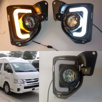 JanDeNing Car LED U-Shaped Light Guide Daytime Running Fog Lights Kits For Toyota Hiace 2014 2015 2016 DRL LED Fog Light Lamp
JanDeNing Car LED U-Shaped Light Guide Daytime Running Fog Lights Kits For Toyota Hiace 2014 2015 2016 DRL LED Fog Light Lamp