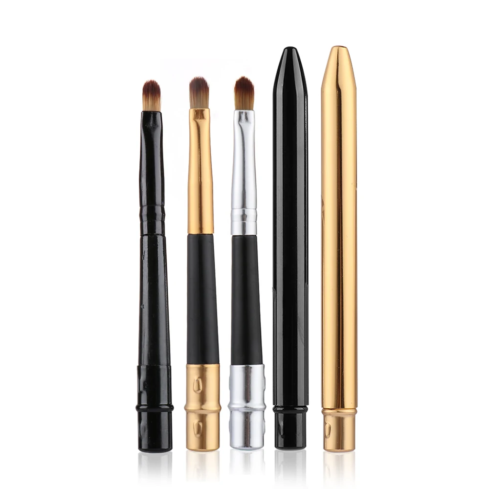 1PC Collapsible Metal Handle Lips Brush Pen Cosmetic Lipgloss Lipstick Lip Gloss Makeup Tools with Protect Cap Gold/Silver
1PC Collapsible Metal Handle Lips Brush Pen Cosmetic Lipgloss Lipstick Lip Gloss Makeup Tools with Protect Cap Gold/Silver