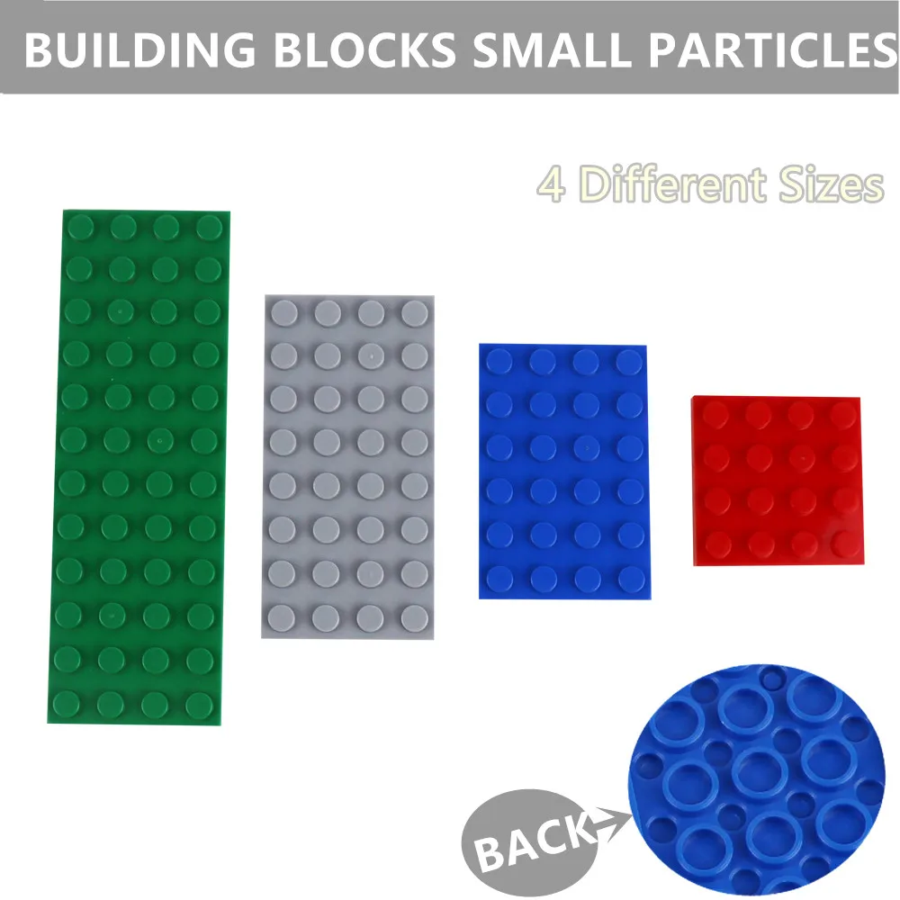 100gram/lot Building Block Thin Bricks Plate 4x4 4x6 4x8 4x12 Compatible With Legoes Baseplate Educational Toys for Children Gifts
100gram/lot Building Block Thin Bricks Plate 4x4 4x6 4x8 4x12 Compatible With Legoes Baseplate Educational Toys for Children Gifts