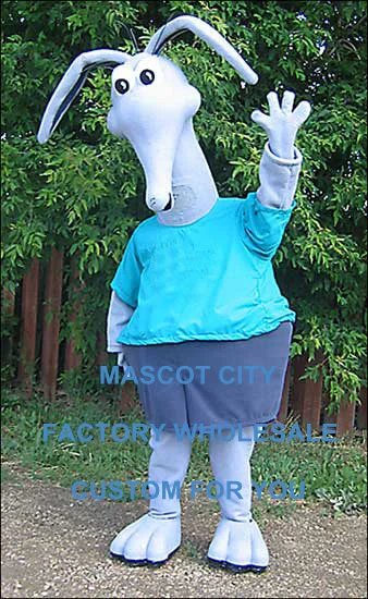 Deluxe Custom Made White Aardvark with Attitude Aardvark Anteaters Mascot Costume Adult Size Cartoon Character Mascotte SW1170
Deluxe Custom Made White Aardvark with Attitude Aardvark Anteaters Mascot Costume Adult Size Cartoon Character Mascotte SW1170