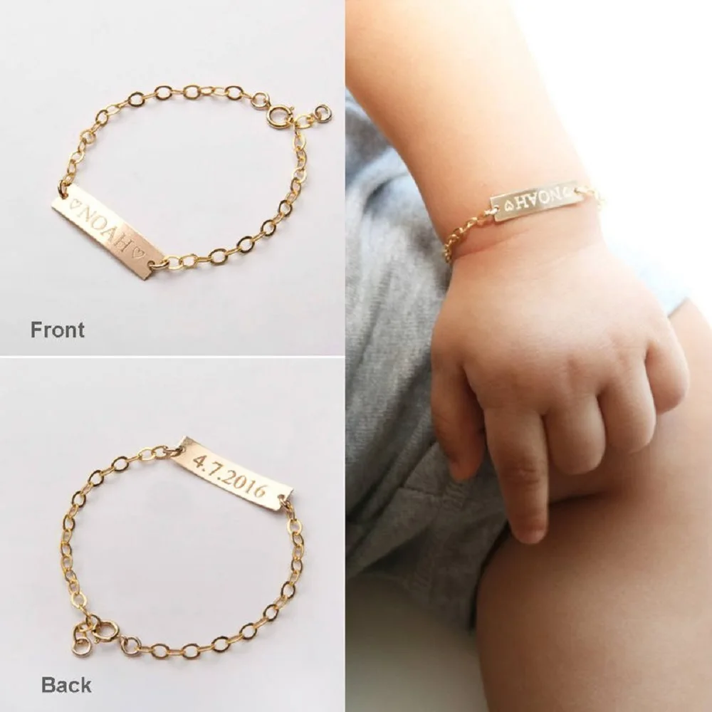 Custom Name ID Bar Bracelet Gold Stainless Steel Initial Charm Bracelets For Women Personalize Jewelry Best Friends Gift
Custom Name ID Bar Bracelet Gold Stainless Steel Initial Charm Bracelets For Women Personalize Jewelry Best Friends Gift