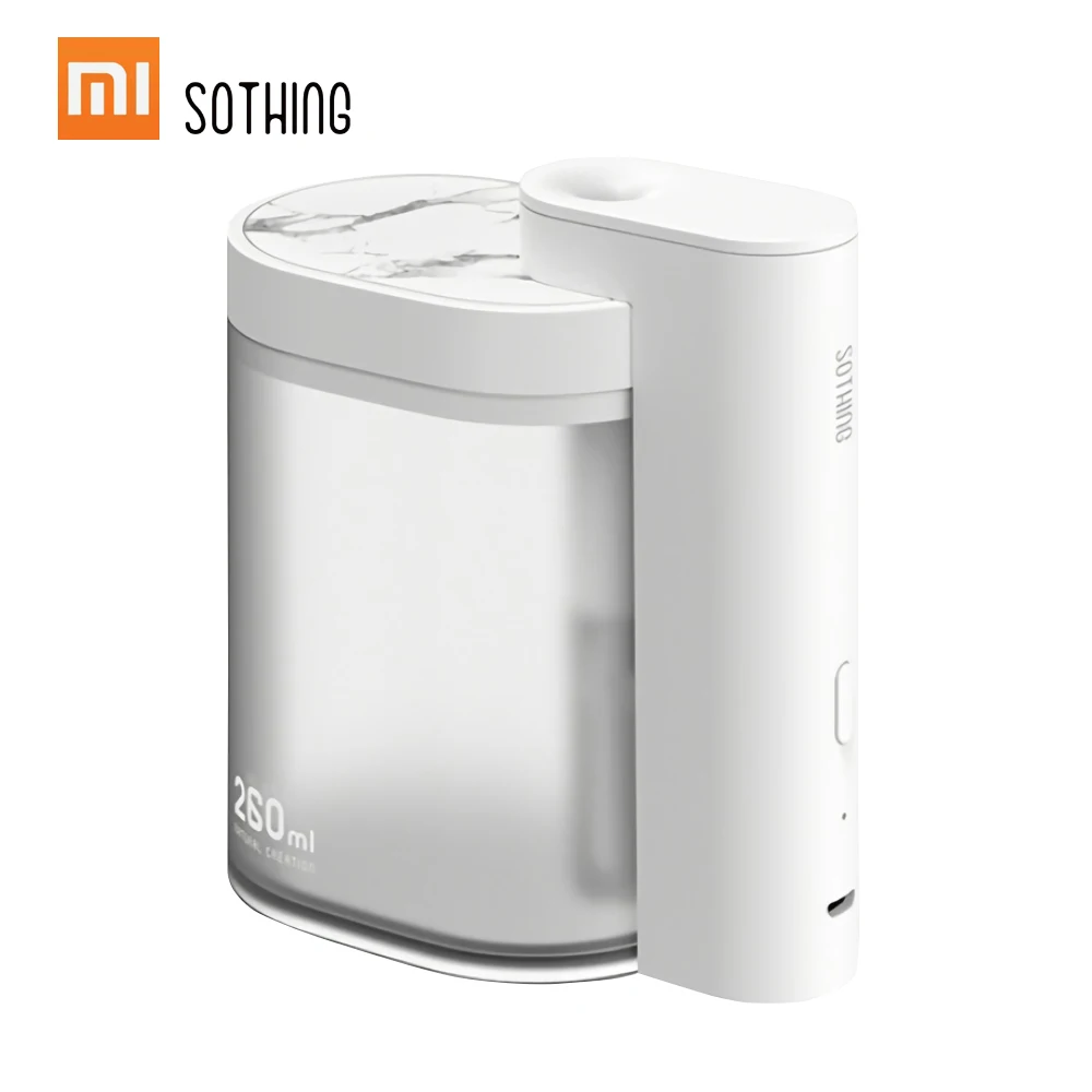 Xiaomi Mijia Sothing Air Humidifier Household Desktop Mute Air Purifier Geometric Electric Water Nebulizer USB Charging 260ML
Xiaomi Mijia Sothing Air Humidifier Household Desktop Mute Air Purifier Geometric Electric Water Nebulizer USB Charging 260ML