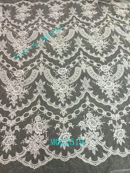 Fashion 5 yards Nigeria Lace Fabric white African Tulle French Fabric Embroidered Tulle Fabric BZL-3520
Fashion 5 yards Nigeria Lace Fabric white African Tulle French Fabric Embroidered Tulle Fabric BZL-3520