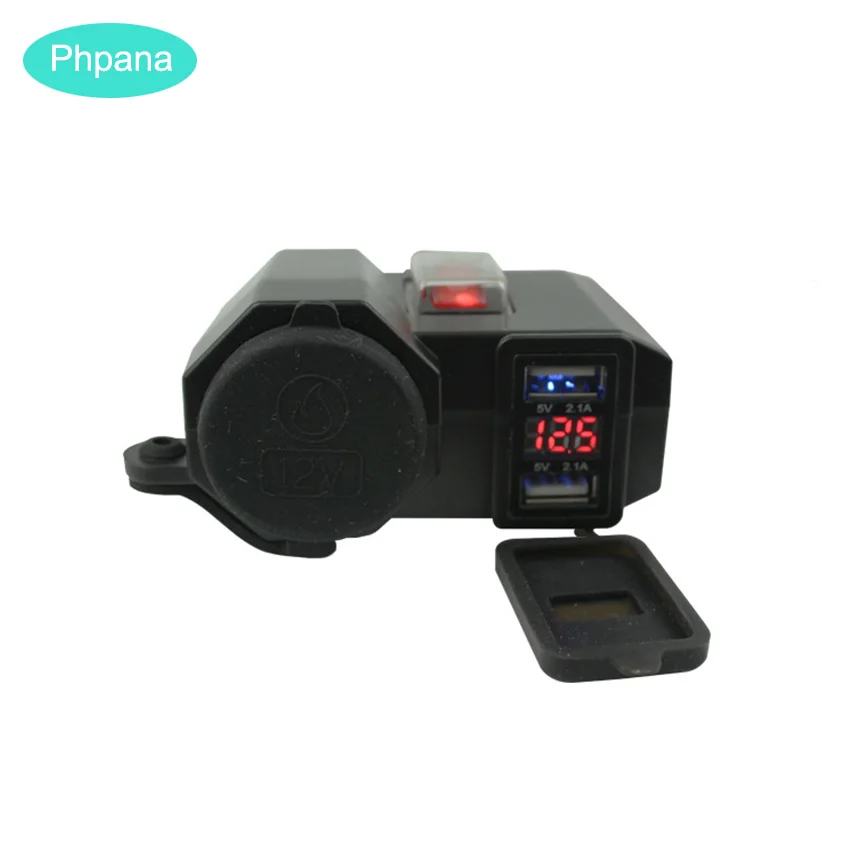 3 In 1 Motorcycle Waterproof Charger Car Mobile Phone Charger 12V Usb Car Charger For Xiaomi Huawei iPhone Samsung S9 S10 Plus
3 In 1 Motorcycle Waterproof Charger Car Mobile Phone Charger 12V Usb Car Charger For Xiaomi Huawei iPhone Samsung S9 S10 Plus