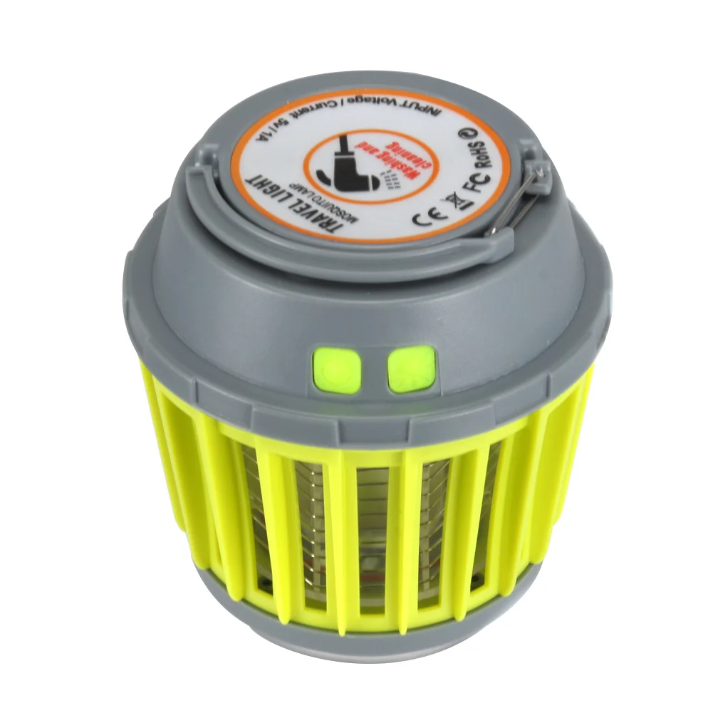 2 in 1 LED Camping Lantern Tent Light Mosquito Lamp IPX6 Waterproof Zapper Lantern for Home Outdoor ED-shipping
2 in 1 LED Camping Lantern Tent Light Mosquito Lamp IPX6 Waterproof Zapper Lantern for Home Outdoor ED-shipping