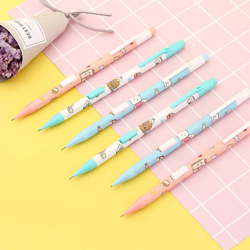 5Pcs Random 0.5mm Plastic Cute Corner Creature Mechanical Pencil Stationery Automatic Pencil Office Supply Kids School Rewards
5Pcs Random 0.5mm Plastic Cute Corner Creature Mechanical Pencil Stationery Automatic Pencil Office Supply Kids School Rewards