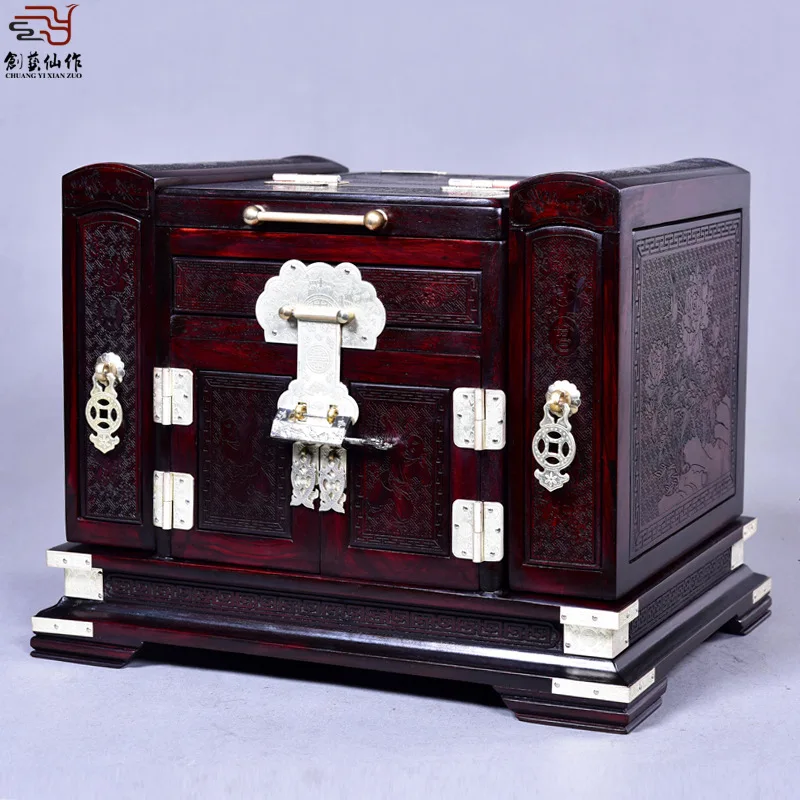 Mahogany casket Laos rosewood jewelry box tangla retro mahogany furniture decoration wedding dowry gifts
Mahogany casket Laos rosewood jewelry box tangla retro mahogany furniture decoration wedding dowry gifts