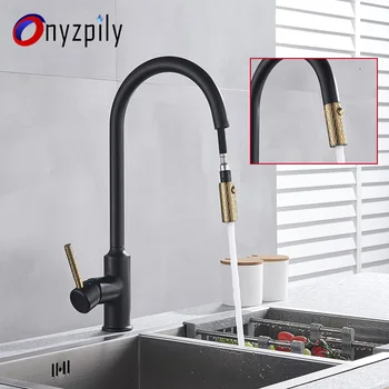 Onyzpily ORB Pull Out Spray Kitchen Sink Faucet 360 Rotation Spout Single Handle Mixer Tap Sink Faucet Deck Mounted
Onyzpily ORB Pull Out Spray Kitchen Sink Faucet 360 Rotation Spout Single Handle Mixer Tap Sink Faucet Deck Mounted