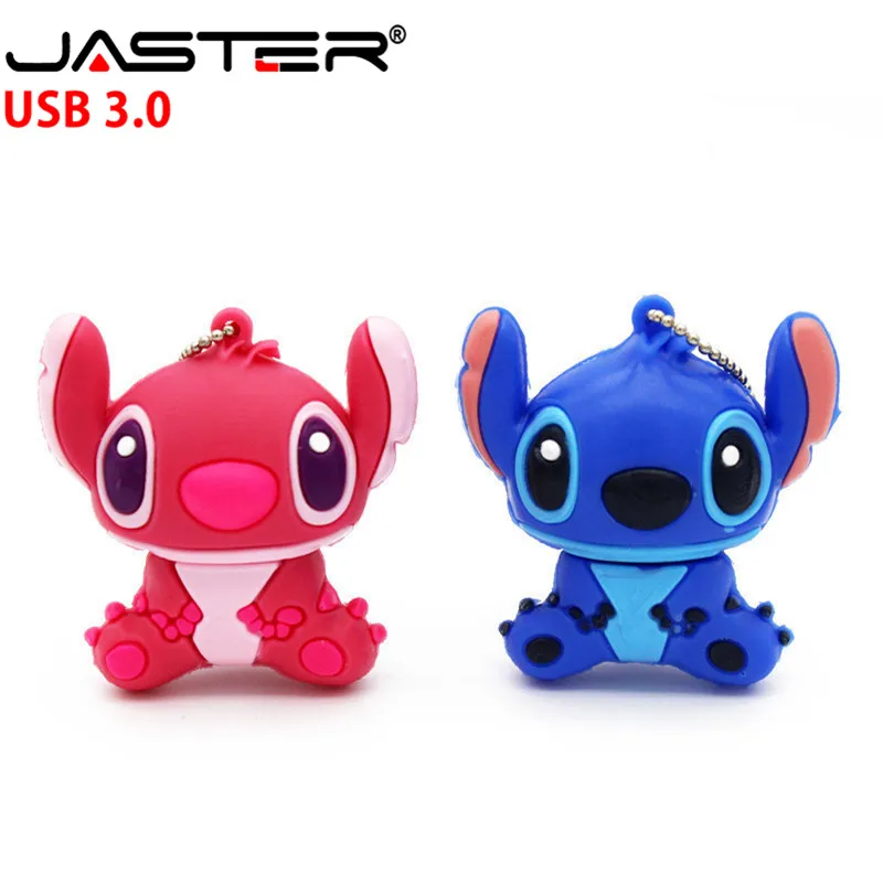 JASTER 3.0 Creative Cartoon stitch USB Flash drive Genuine pendrive 4GB 8GB 16GB 32GB 64GB Memory Stick Pen Drive u disk
JASTER 3.0 Creative Cartoon stitch USB Flash drive Genuine pendrive 4GB 8GB 16GB 32GB 64GB Memory Stick Pen Drive u disk