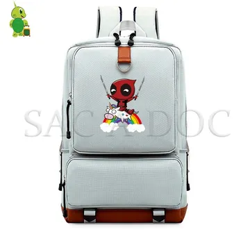 Fashion Deadpool Unicorn Backpacks School Bag for Teenagers Students Women Men Canvas Laptop Backpack Large Casual Travel Bag
Fashion Deadpool Unicorn Backpacks School Bag for Teenagers Students Women Men Canvas Laptop Backpack Large Casual Travel Bag