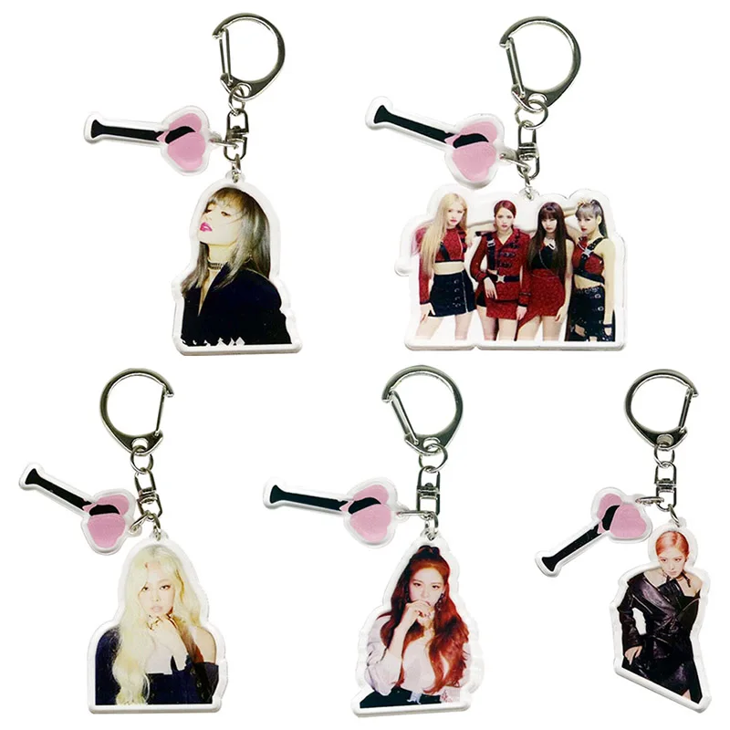 KPOP BLACKPINK New Album KILL THIS LOVE Plastic Key Chain Personalized LISA JENNIE ROSE JISOO Key Ring Pendant Keyring Keychain
KPOP BLACKPINK New Album KILL THIS LOVE Plastic Key Chain Personalized LISA JENNIE ROSE JISOO Key Ring Pendant Keyring Keychain