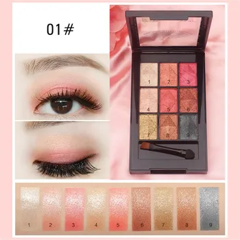Eyeshadow palletei Easy to Wear eye shadow matte Natural Color Makeup 9Color Eye Shadow Y529
Eyeshadow palletei Easy to Wear eye shadow matte Natural Color Makeup 9Color Eye Shadow Y529