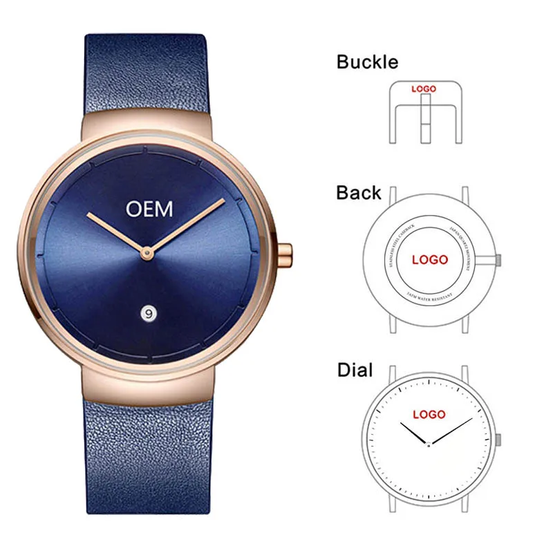 CL032 Shenzhen Factory Custom Design Make Your Own Watch Men Wrist Watches OEM Custom Your Own Blue Watch Dial
CL032 Shenzhen Factory Custom Design Make Your Own Watch Men Wrist Watches OEM Custom Your Own Blue Watch Dial