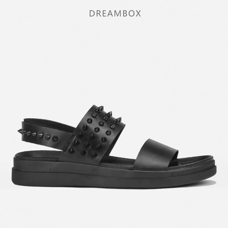 dreambox Summer European and American fashion casual, thick bottom muffin, real leather breathable men cold slippers Roman shoes
dreambox Summer European and American fashion casual, thick bottom muffin, real leather breathable men cold slippers Roman shoes